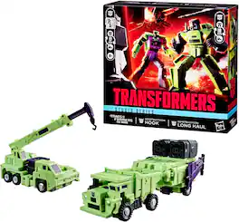 Transformers - Studio Series The Transformers: The Movie Constructicon Long Haul and Constructicon Hook