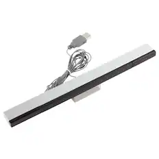 Front. Kitcheniva - USB Wired Infrared Ray IR Sensor Bar For Nintendo Wii / Wii U.