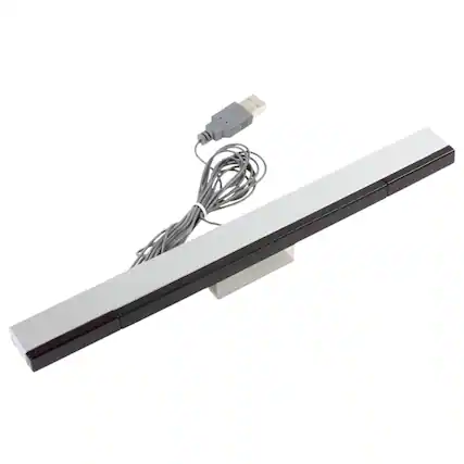Front. Kitcheniva - USB Wired Infrared Ray IR Sensor Bar For Nintendo Wii / Wii U.