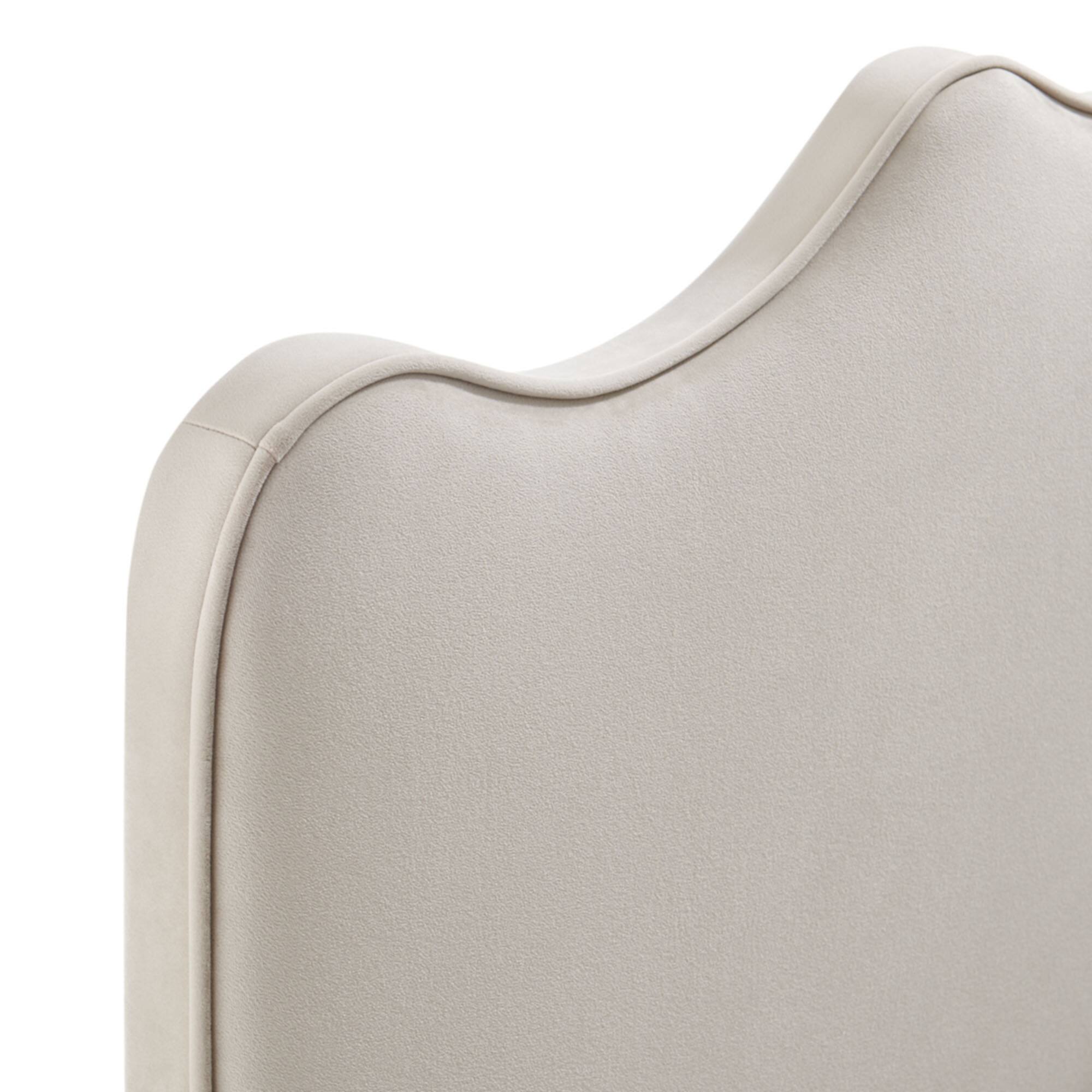 Alt View 4. Modway - Athena Upholstered Headboard by Modway - Almond.