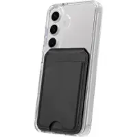 SaharaCase - Venture Series Wallet Case for Samsung Galaxy S25 - Crystal Clear - Left_Zoom