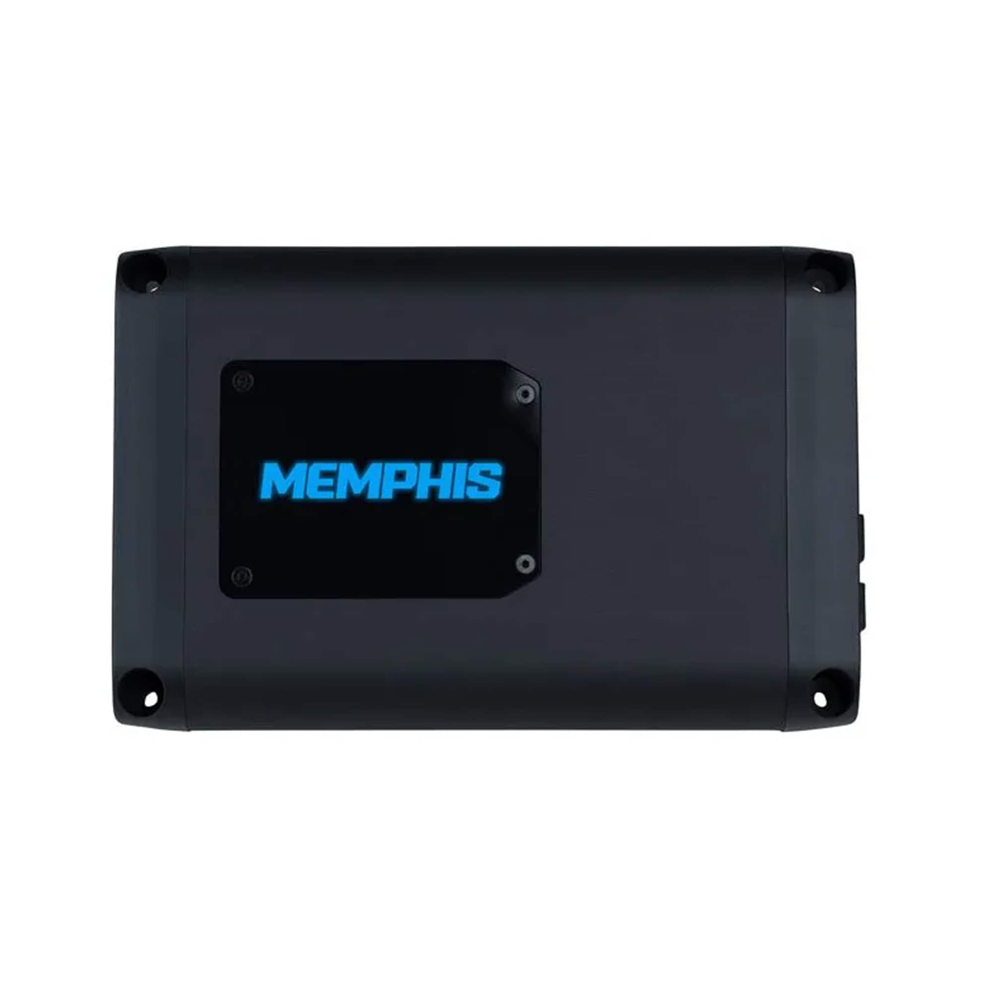 Memphis Car Audio - Memphis Audio PRX1000.1V2 Monoblock Subwoofer Amplifier - 1000 Watts RMS x 1 at 1-Ohm - Black/Gray