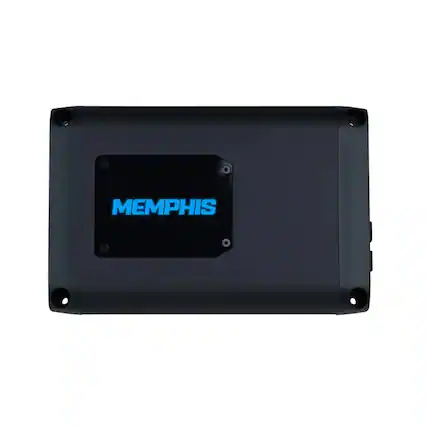 Front. Memphis Car Audio - Memphis Audio PRX1000.1V2 Monoblock Subwoofer Amplifier - 1000 Watts RMS x 1 at 1-Ohm - Black/Gray.