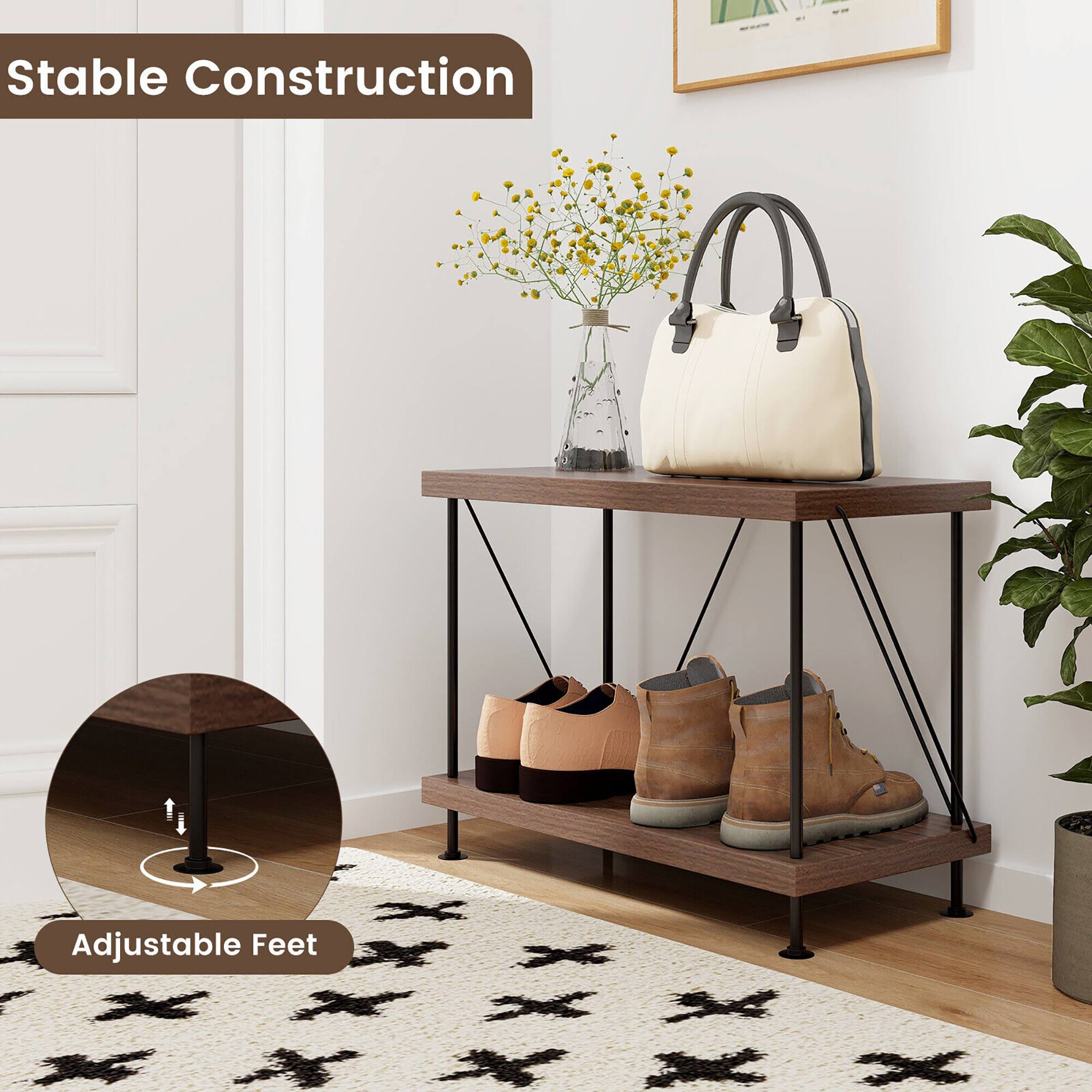 Stable Construction, Adjustable Feet