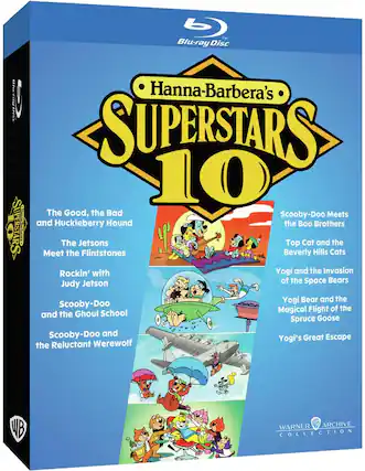Front. Hanna-Barbera Superstars 10 - The Complete Film Coll-BluRay.