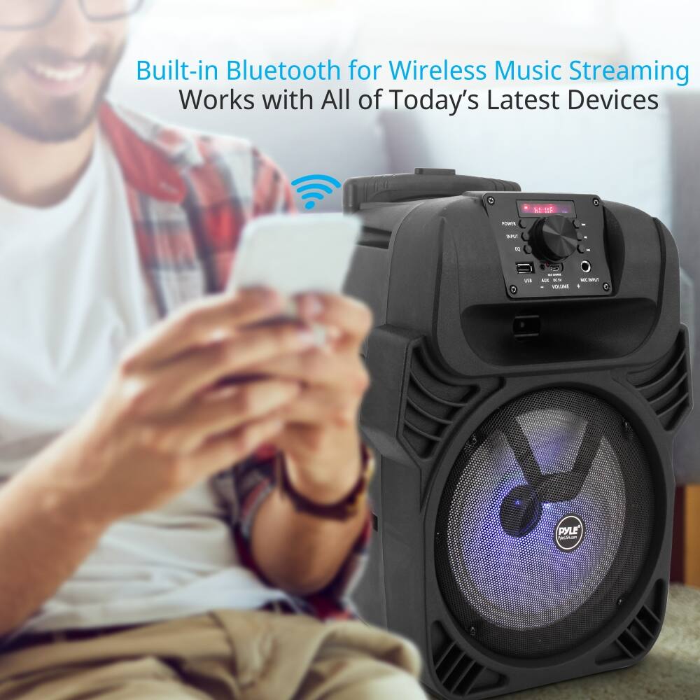 Built-in Bluetooth for Wireless Music Streaming  
Works with All of Today's Latest Devices
