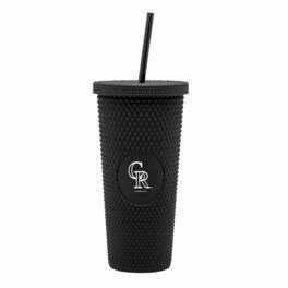 Logo Brands - Colorado Rockies 24oz. Logo Studded Tumbler - Multicolor
