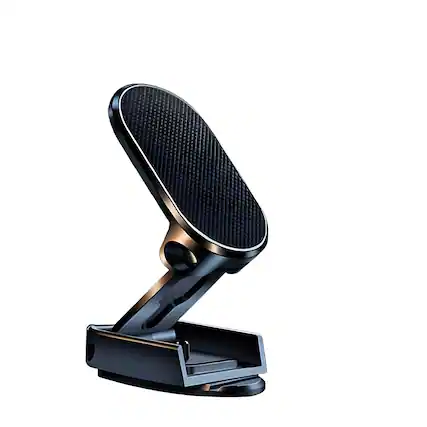 Front. Kitcheniva - Universal Magnetic Car Mount 360 Rotating Phone Stand - Black.