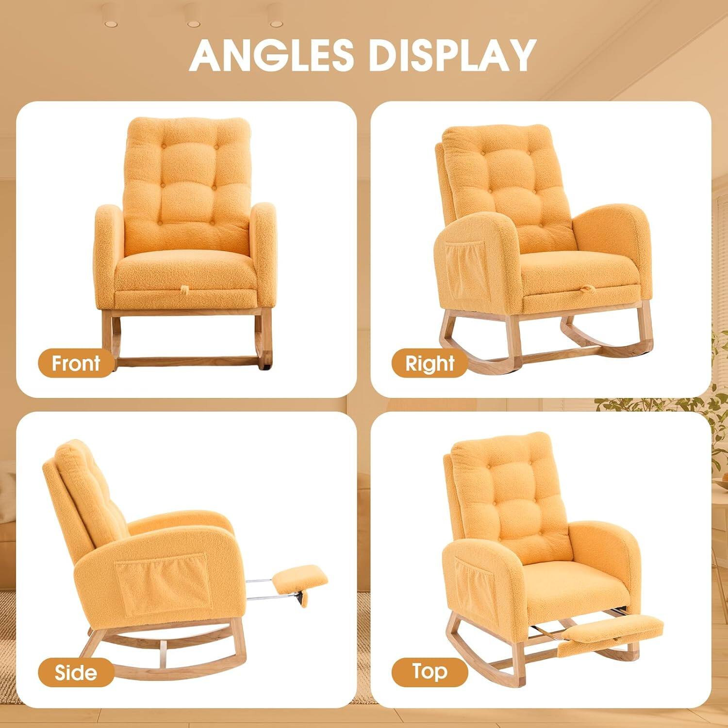 ANGLES DISPLAY

Front  
Right  
Side  
Top