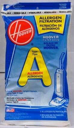 Hoover - Vacuum Bags for Vacuum Part #4010100A 3 Pack