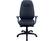 Front. Tempur-Pedic - Tempur-Pedic Ergonomic Fabric Swivel Computer and Desk Chair, Black (TP6400-BLK) - Black.