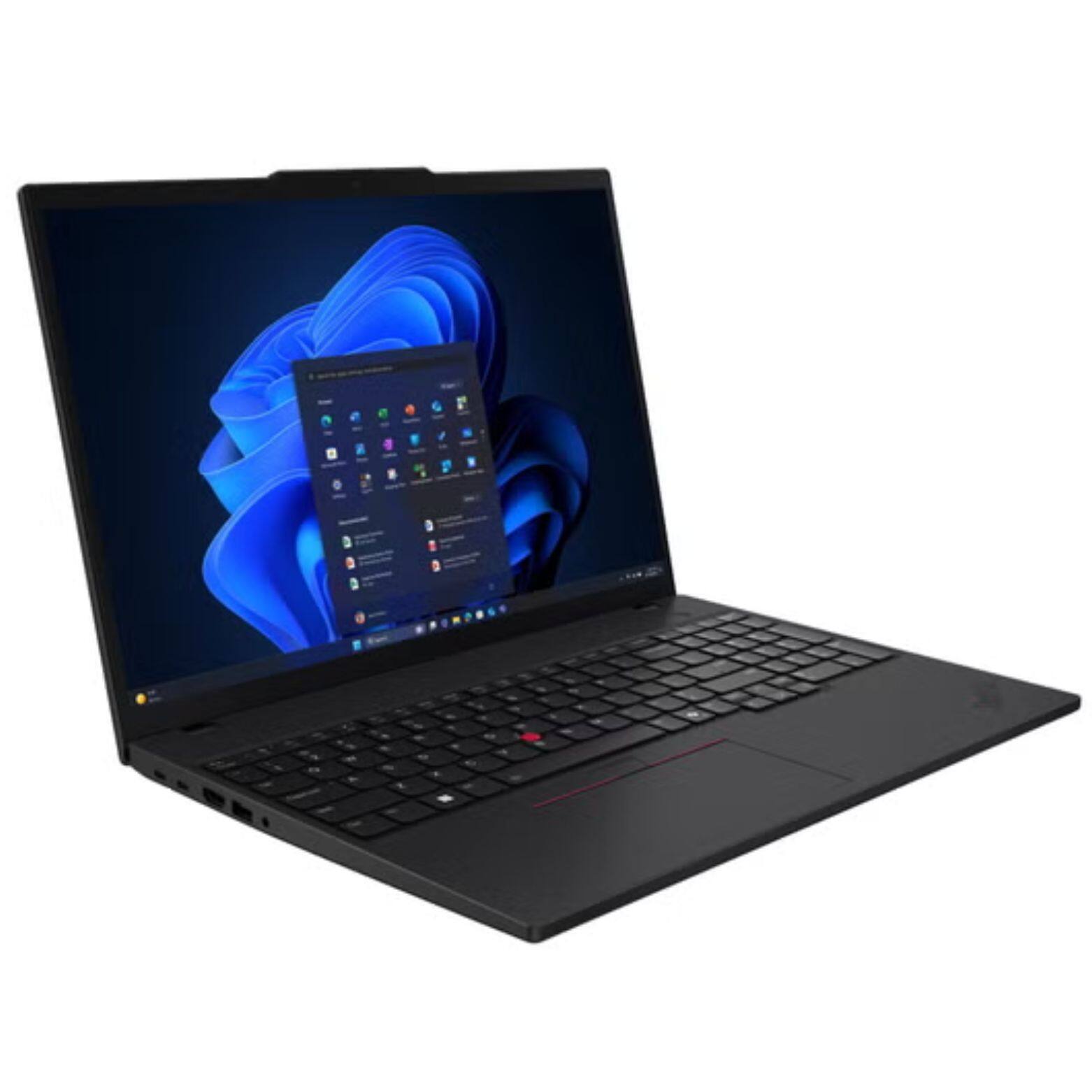 Alt View 1. Lenovo - ThinkPad T16 G4 16" WUXGA Touch Intel Core Ultra 7 255U 2.0 GHz 32GB RAM 1TB SSD Intel Graphics Windows 11 Pro Laptop - Black.