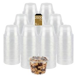Eco Harmony Products - Portion Cup (PP), 4oz, 2500-Pack - Clear