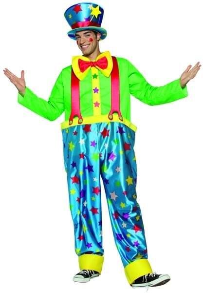 Rasta Imposta - Star Clown Circus Man Costume Adult Standard - Green price history on PriceWatchPro