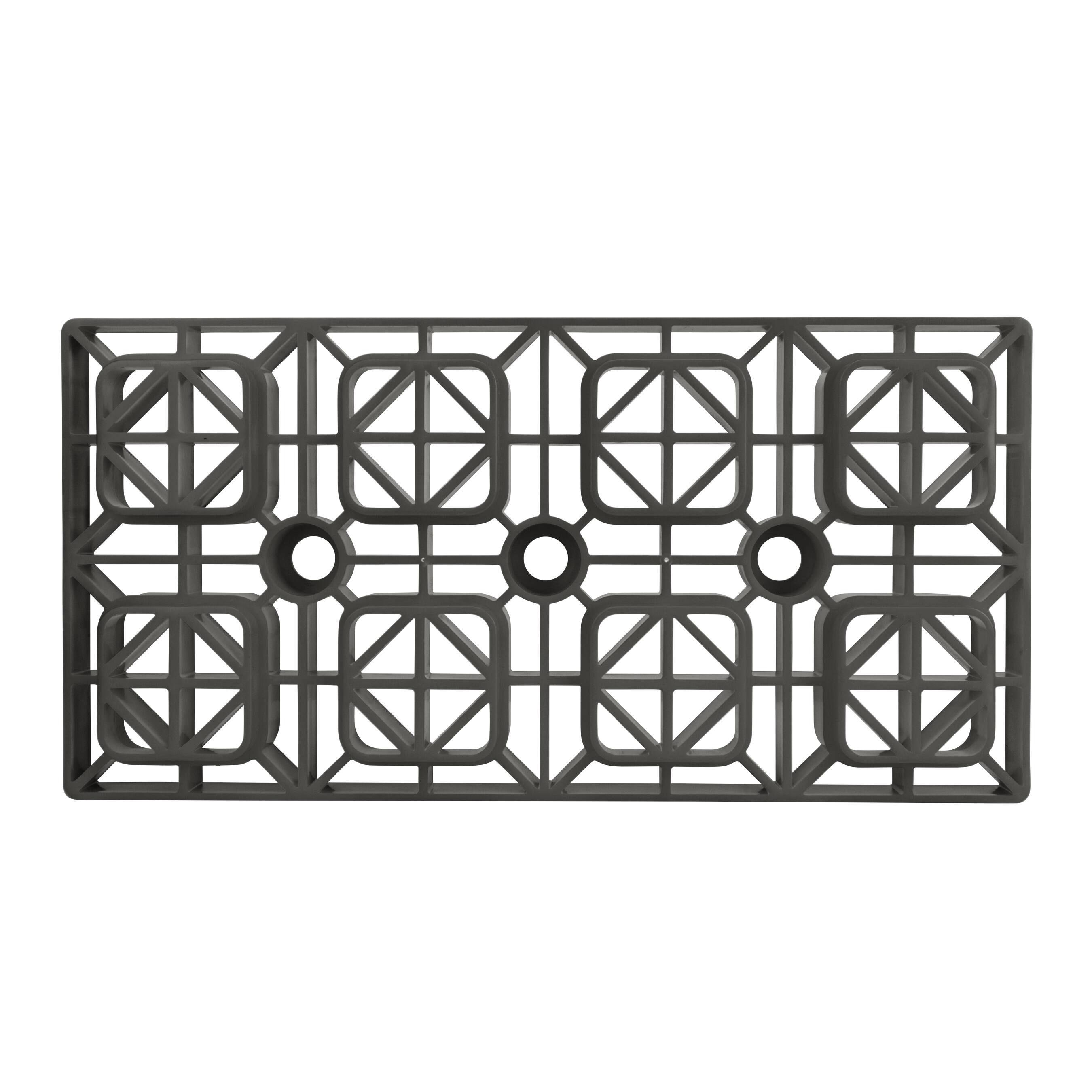 Alt View 3. Camco - Camco FasTen 4x2 Durable RV Camper Leveling Stabilizer Blocks for Dual Tires - Gray.