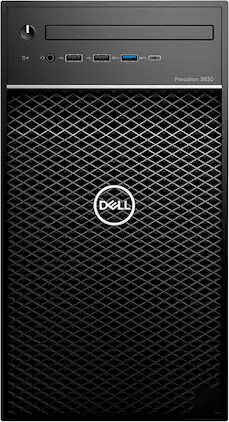 Dell - Refurbished Excellent - Precision 3630 Tower i5-8500 16GB 256GB SSD Windows 11 Pro - Black