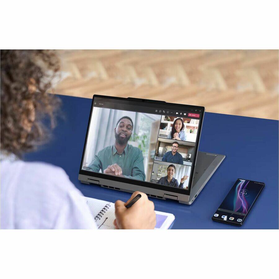 Alt View 8. Lenovo - Lenovo ThinkBook 14 G5 IAU - Intel Core Ultra 7 - 16 GB - 512 GB SSD - Wi-Fi 6E - Windows 11 Pro - Luna Gray - Luna Gray.