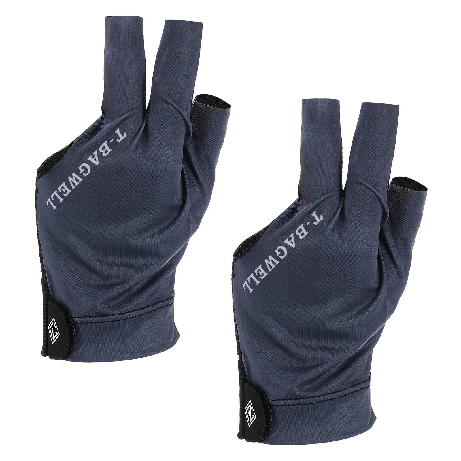 Unique Bargains - 3 Finger Pool Glove Left Hand, Billiard Gloves for Shooter Carom Pool Snooker Cue Accessories 2pcs - Fits Men Women - Blue price history on PriceWatchPro
