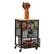 Alt View 11. Mind Reader - Cart with Drawers, Laundry Organizer, Storage, Bathroom, Kitchen, Metal Mesh, 15.75"L x 13"W x 24.25"H - Black.