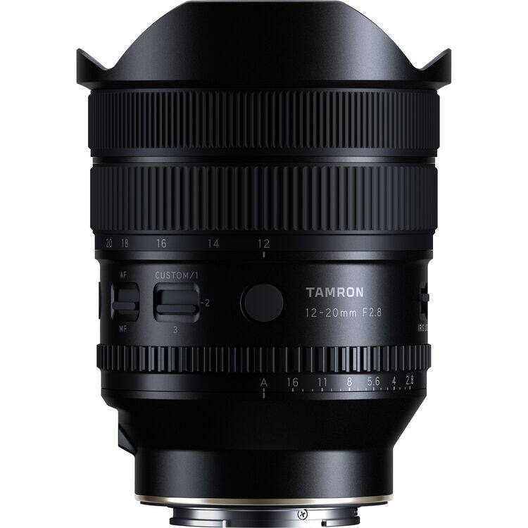 20
18
16
14
12
AF MF
CUSTOM/1
TAMRON 12-20mm F2.8
A
16
11
8
5.6
4
2.8