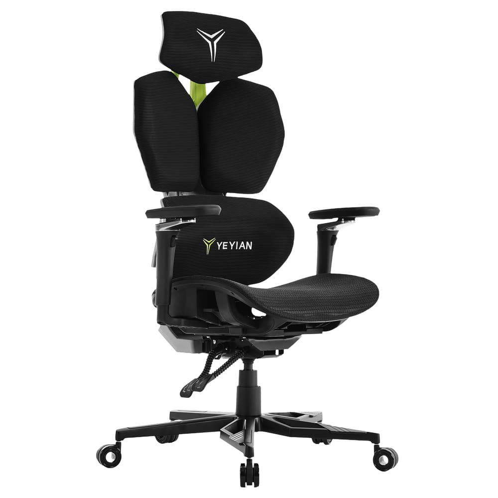 YEYIAN Ergonomic Gaming Chair. Lumbar Support, Adjustable Seat