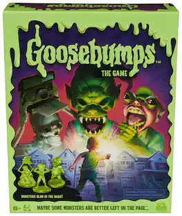 SpinMaster Games - Goosebumps The Game, Scary Monster Board Game for Kids & Families, Cooperative Play, Ages 8+ - Multicolor