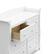 Alt View 14. Storkcraft - Avalon 6-Drawer Double Dresser - White.