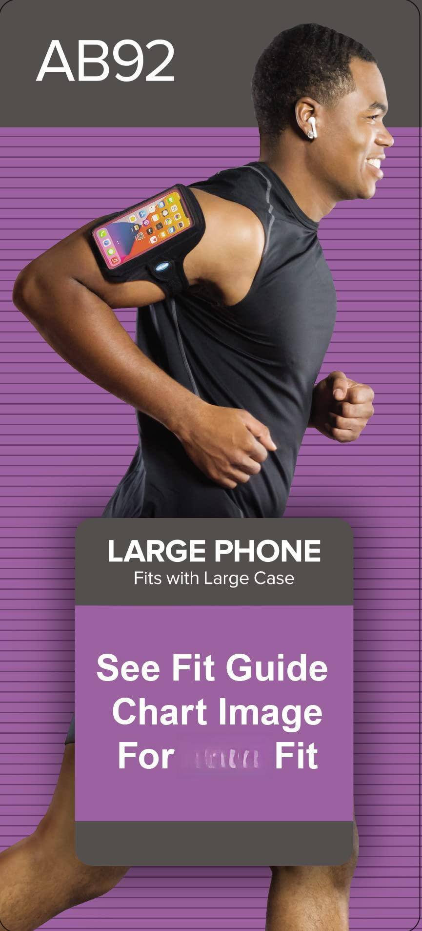 AB92

LARGE PHONE  
Fits with Large Case

See Fit Guide Chart Image For Ier Fit