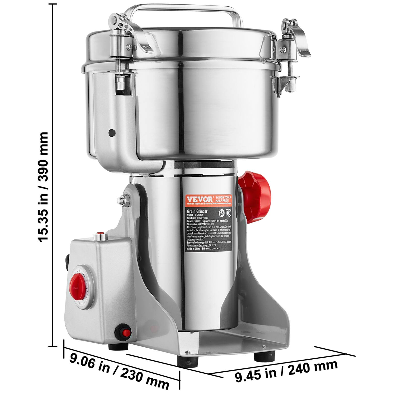 15.35 in / 390 mm
9.06 in / 230 mm
9.45 in / 240 mm