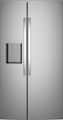 GE - 36 in. Wide 23.5 Cu. Ft. Smart Counter-Depth Side-By-Side Refrigerator with LED Light Walls and Extra Tall Dispenser - Stainless Steel