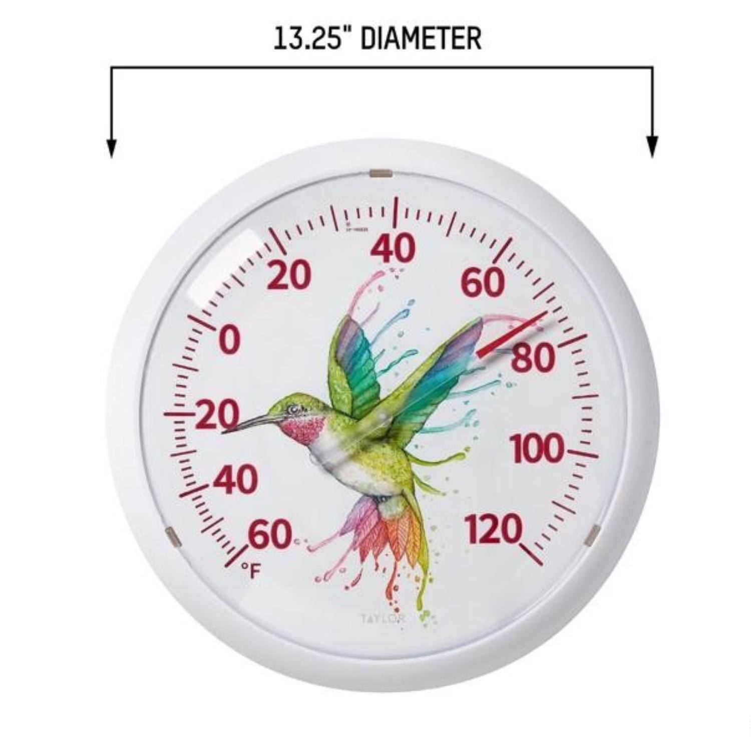 13.25" DIAMETER

20  40  60  80  100  120

0  20  40  60

°F

TAYLOR