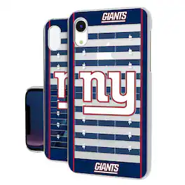 Keyscaper - NFL - New York Giants iPhone Clear Field Design Case - 15 - Multicolor