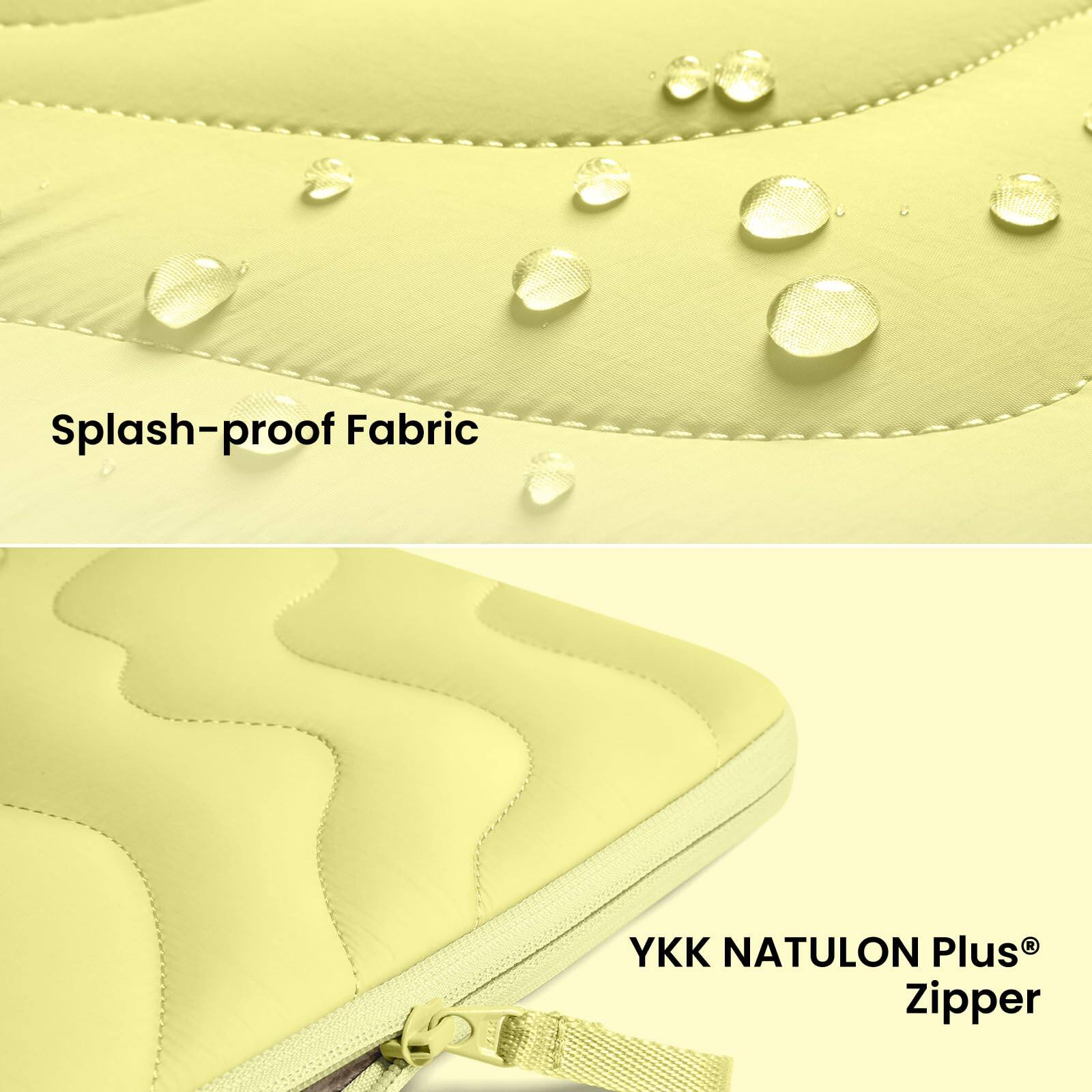 Splash-proof Fabric

YKK NATULON Plus® Zipper