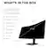 I WHAT'S IN THE BOX OMEN 34" WQHD 180Hz Curved Gaming Monitor Color calibration report Quick setup poster - DisplayPort 1.4 cable Warranty card 31.81" (W) AC power cord Cable holder 34" (D) Base stand LB 23.77 lb Color: Black nE 22.99" (H) 9.58" (D)