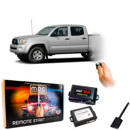 MPC - Remote Start Kit For Toyota Tacoma 2005-2010 | Lock 3X to Start | Key To Start - Black