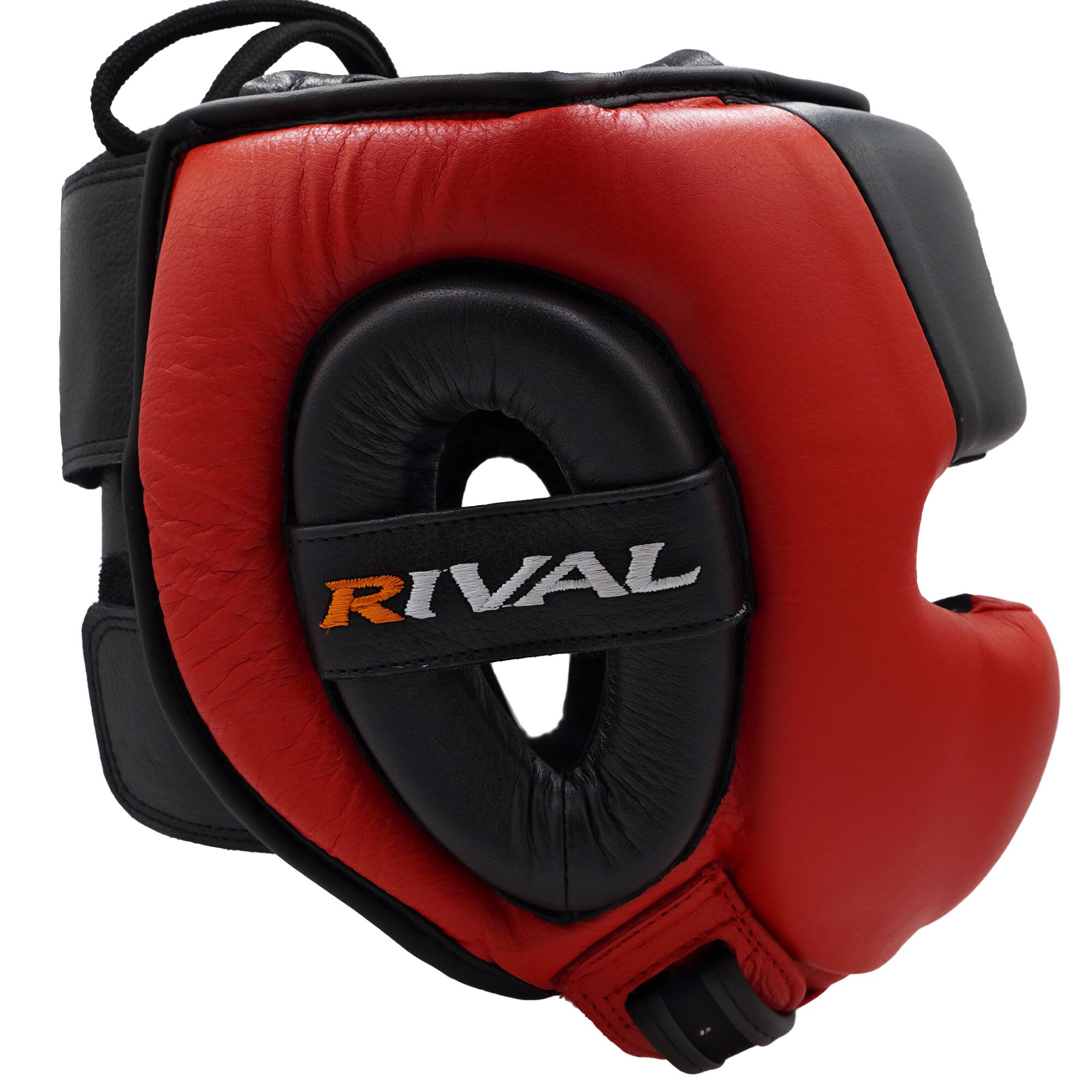 Alt View 3. RIVAL - Rival Boxing RHG30 Mexican Training Headgear - Large - Black/Red - Black/Red.