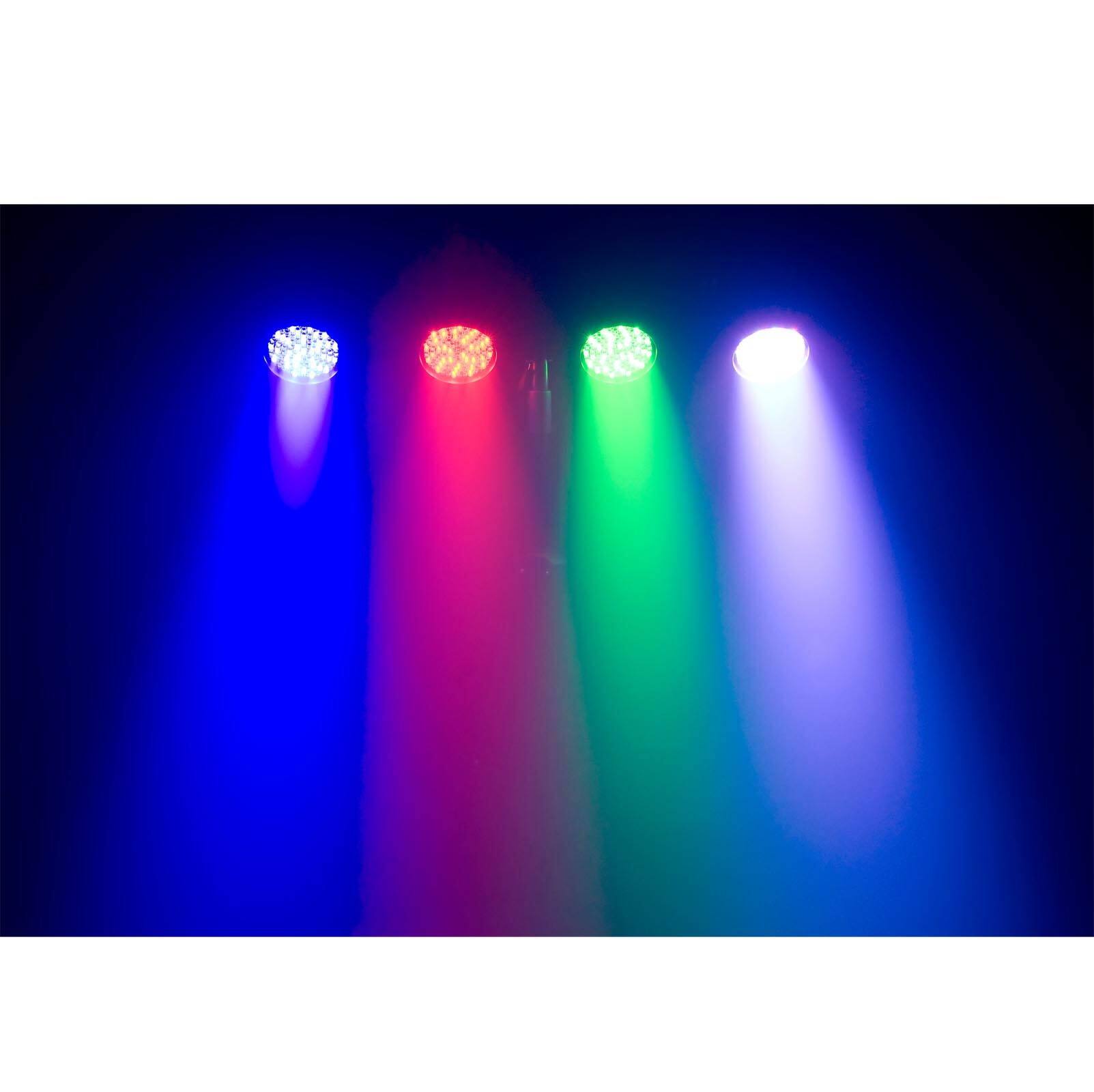 Alt View 7. CHAUVET DJ - CHAUVET DJ 4BAR USB DMX LED Wash Light System w/Tripod, Travel Bags & Footswitch - Black.