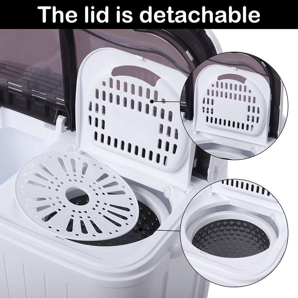 The lid is detachable