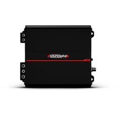 Front. SounDigital - SounDigital XP 1000.1 Monoblock 1000 watt RMS at 1 Ohm Amplifier - Black.