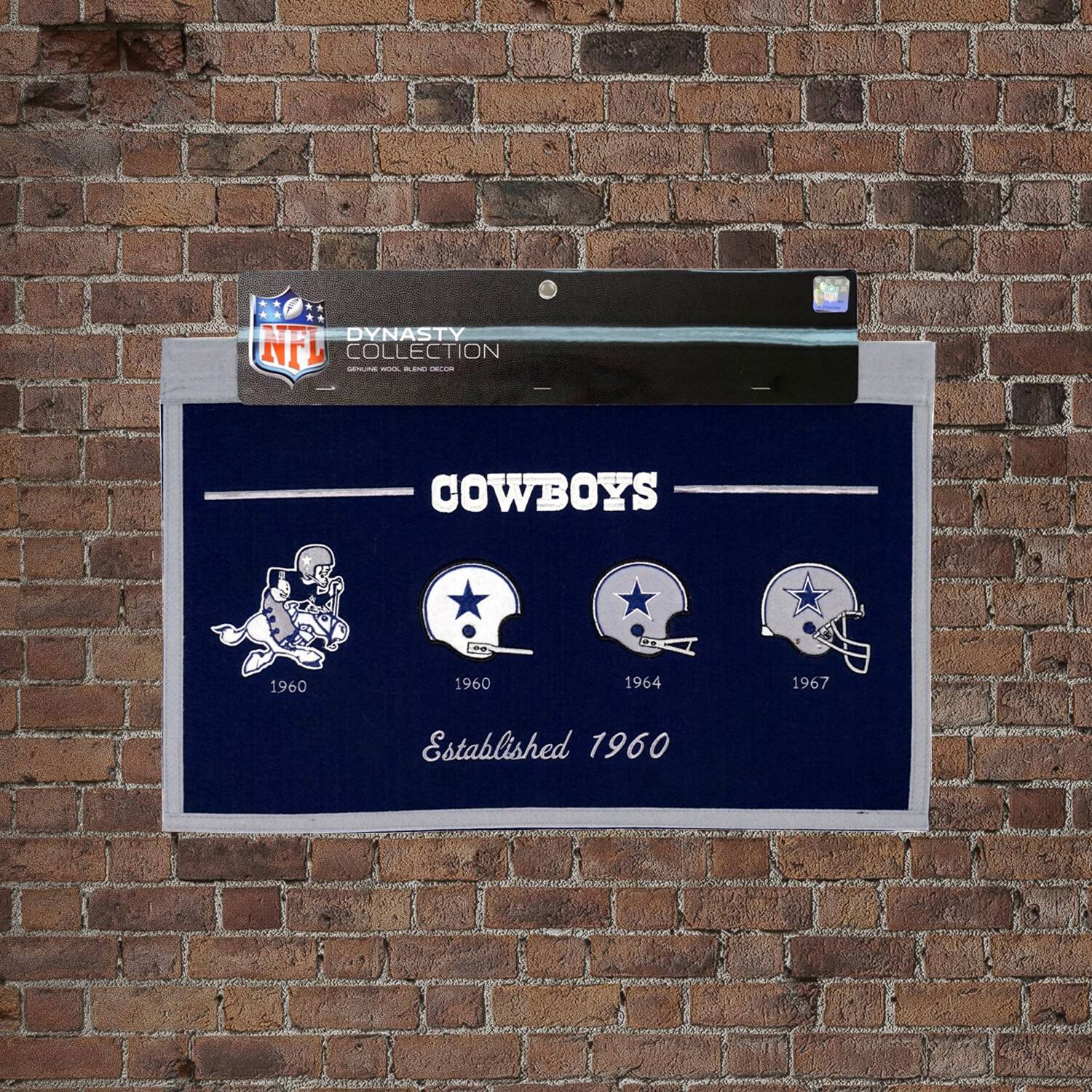 DYNASTY NFL COLLECTION  
COWBOYS  
1960  
1960  
1964  
1967  
Established 1960