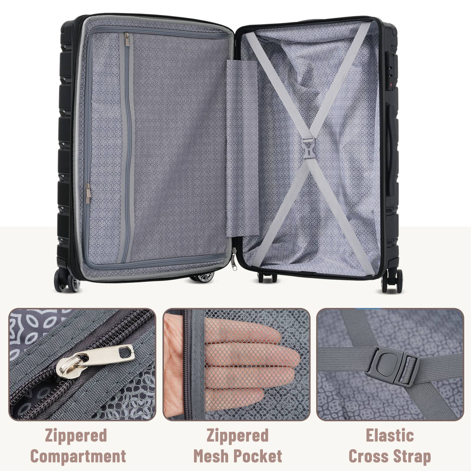 - Zippered Compartment
- Zippered Mesh Pocket
- Elastic Cross Strap