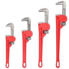 Boyel Living - 36 in Aluminum Straight Heavy Duty Pipe Wrench with Hangable Design for Water Pipes Automotive Repairs