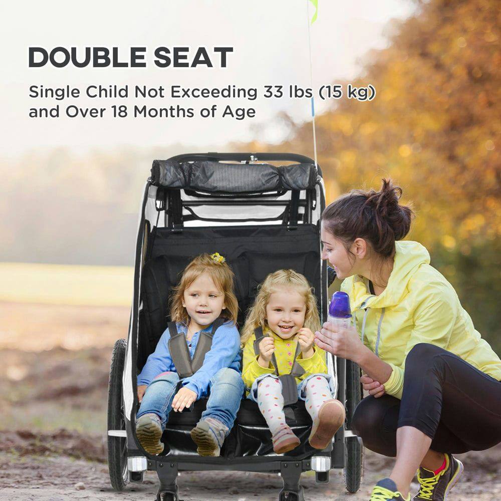 DOUBLE SEAT  
Single Child Not Exceeding 33 lbs (15 kg) and Over 18 Months of Age