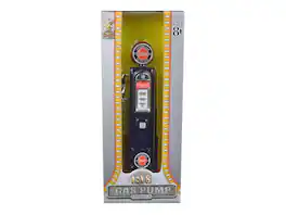 Studebaker Gasoline Vintage Gas Pump Digital 1/18 Diecast Replica by Road Signature - Blue