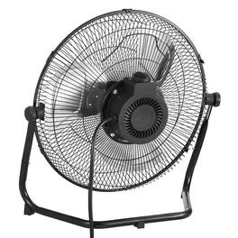 Loheer - 14 Inch Heavy Duty Metal Floor Fan High Velocity Commercial Shop Fan 3 Speeds Adjustable Tilt