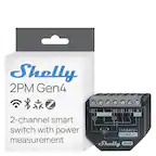 Shelly 2PM Gen4
2-channel smart switch with power measurement
01 L
02 S1 S2
T + M
110-240V~
24V=
Shelly Gen4