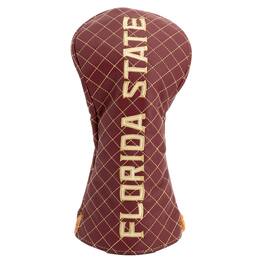 Team Golf - Florida State Seminoles Quilted Driver Headcover - Multicolor