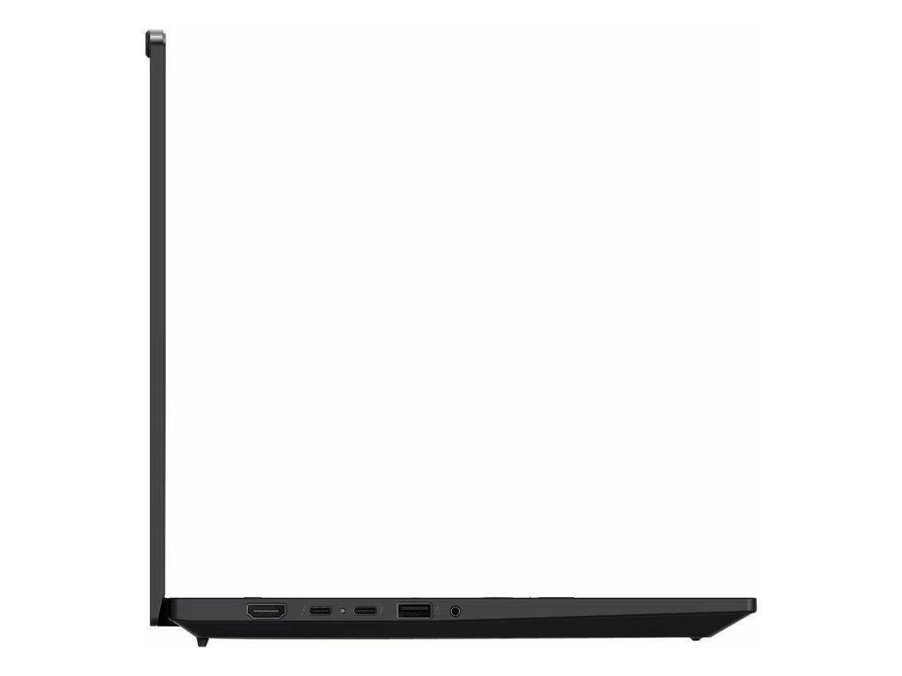 Alt View 2. Lenovo - Lenovo ThinkPad P1 Gen 6 14.5" Touch, Intel Ultra 7, RTX 500, 32GB, 1TB, Win 11 Pro - Black.