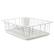 Front. Better Chef - Better Chef 16-Inch Dish Rack in White with Cutlery Holder - White.