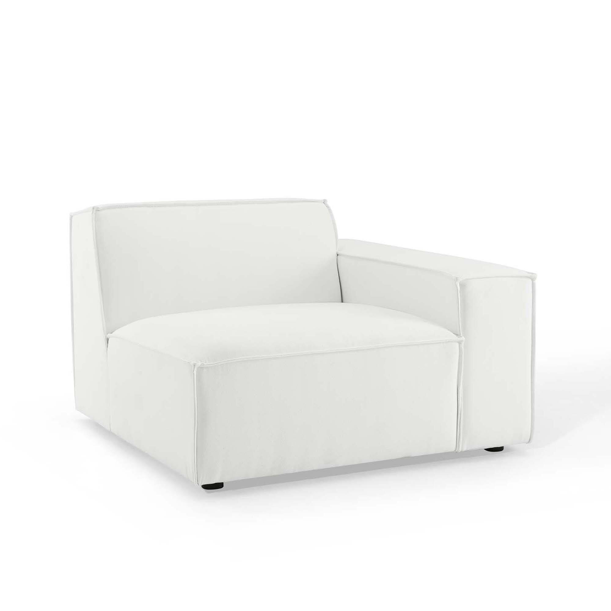 Angle. Modway - Restore 8-Piece Sectional Sofa by Modway - White.